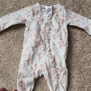 Floral Kids One Piece